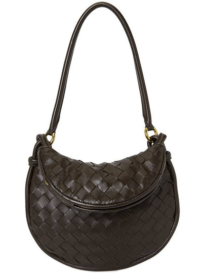 Intrecciato Gemelli Small Shoulder Bag Fondant - BOTTEGA VENETA - BALAAN 2