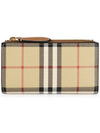 Check Bifold Wallet Beige - BURBERRY - BALAAN 2