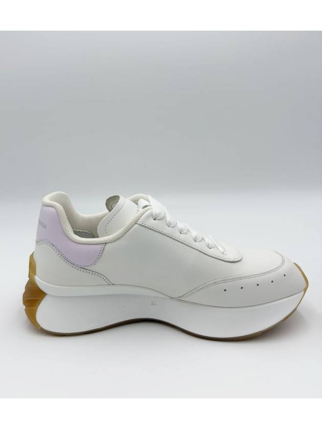 Logo Low Top Sneakers White Pink - ALEXANDER MCQUEEN - BALAAN 4