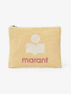 Women's Pouch Pochette Netia Yellow - ISABEL MARANT - BALAAN 2