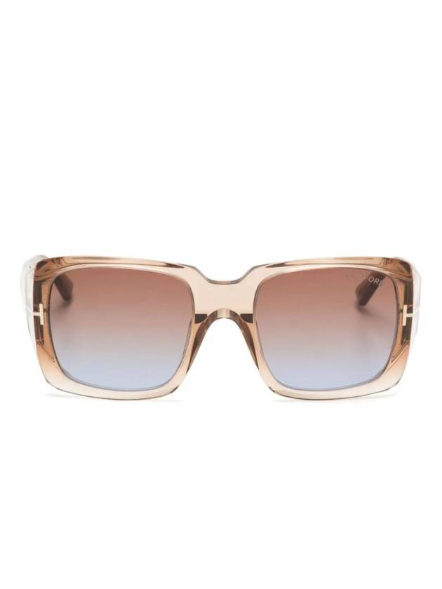 Eyewear Rider 02 Square Frame Sunglasses FT1035 - TOM FORD - BALAAN 1