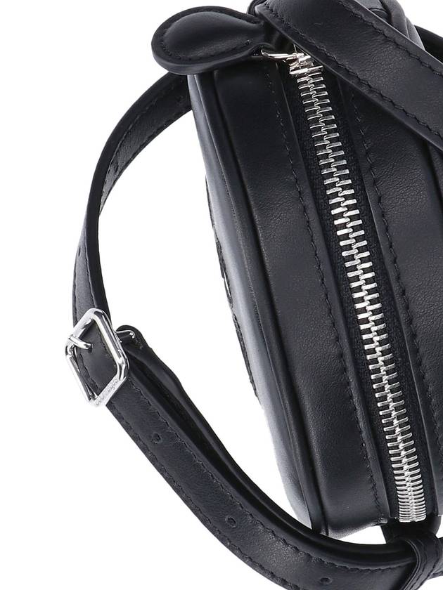 Re-Edition Circle Small Cross Bag Black - COURREGES - BALAAN 6