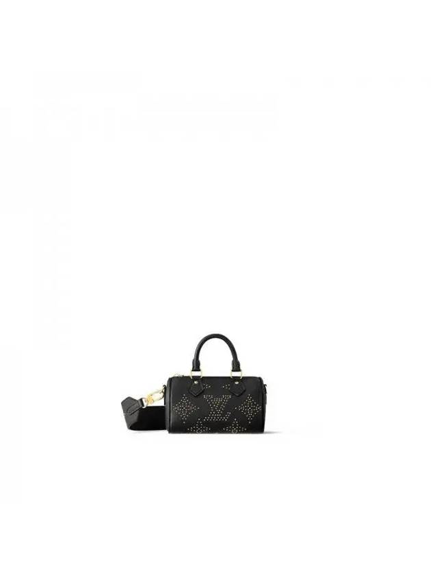 Nano Speedy Tote Bag Black - LOUIS VUITTON - BALAAN 1