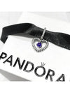 Moments Heart Dangle Charm Silver Purple - PANDORA - BALAAN 2