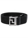 Reversible Allover Belt Black - VERSACE - BALAAN 2