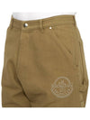 By Jay-Z Cotton Canvas Wide Pants Gold - MONCLER - BALAAN 8