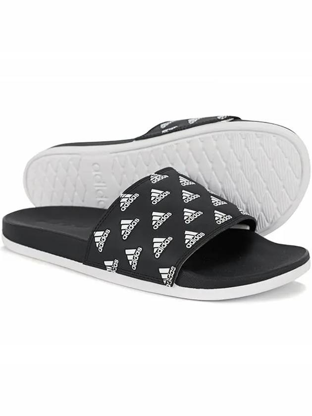 Adilette Comfort Slippers Black - ADIDAS - BALAAN 3