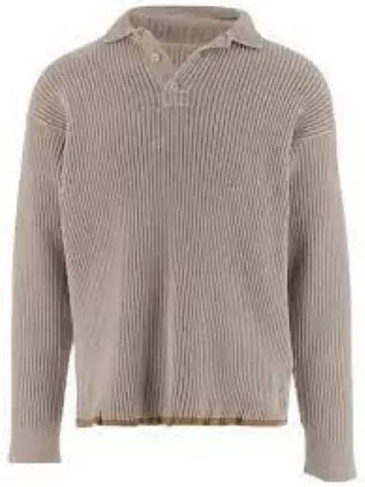 Men's Duci Chenille Knit Top Beige - JACQUEMUS - BALAAN 2