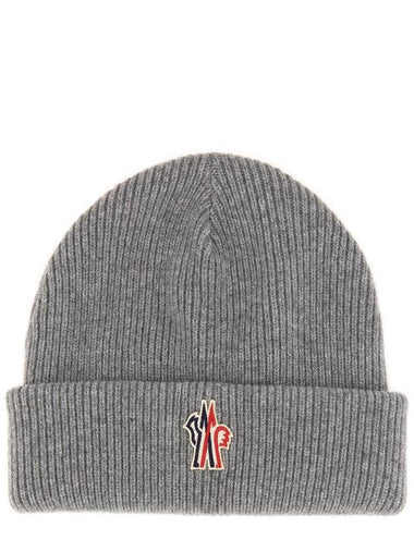 BEANIE HAT WITH LOGO - MONCLER - BALAAN 1