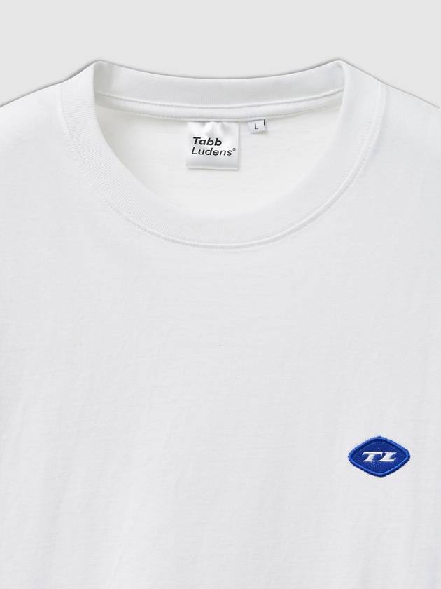 TL Essential Tee_White_Blue Logo - TABB LUDENS - BALAAN 2