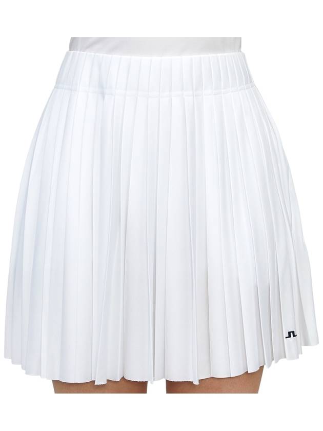 Gayle Golf Skirt White - J.LINDEBERG - BALAAN 6