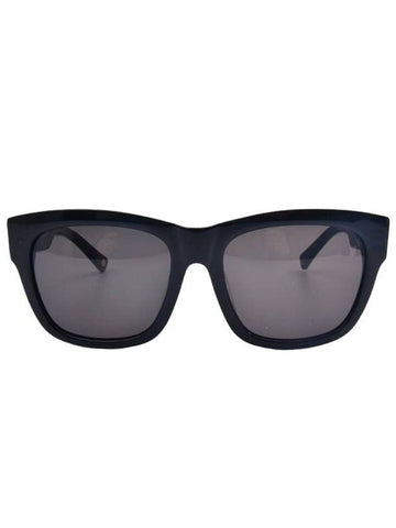 Square Logo Sunglasses Black - BALMAIN - BALAAN.