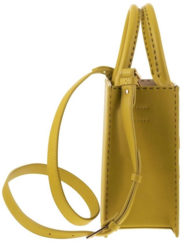 Small tote with contrast stitching - ELISABETTA FRANCHI - BALAAN 3