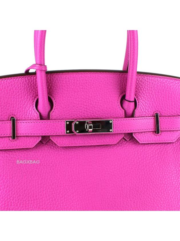 HM Birkin 30 Hot Pink Silver HM42BG010 - HERMES - BALAAN 5