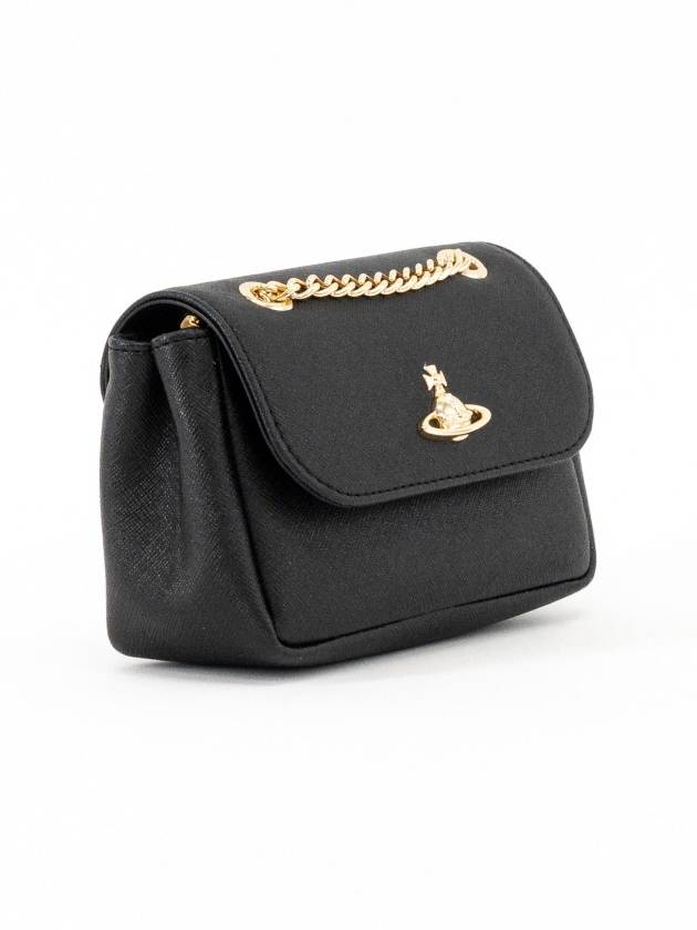 Logo Cross Bag Black - VIVIENNE WESTWOOD - BALAAN 3