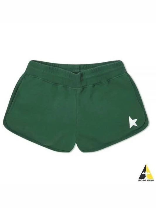 Star Collection White Star Green Diana Shorts Green - GOLDEN GOOSE - BALAAN 2