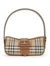 Check Shoulder Bag Brown - BURBERRY - BALAAN 3