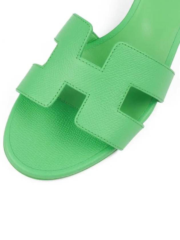 Oasis Epsom Sandals Vert Pomme - HERMES - BALAAN 6