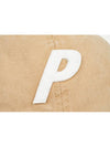 Washed Twill P 6Panel Khaki - PALACE - BALAAN 5