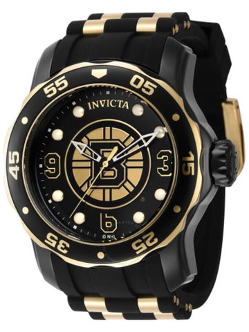 Invicta NHL Boston Bruins Quartz Black Dial Men's Watch 42320 - INVICTA - BALAAN 1