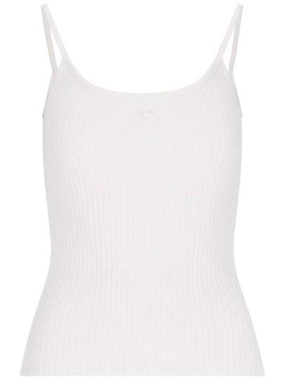 Logo Knit Sleeveless White - COURREGES - BALAAN 2