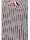 4 Bar Stripe Cable Knit Top Grey - THOM BROWNE - BALAAN 3