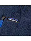 Retro Pile Fleece Zip-Up Jacket Navy - PATAGONIA - BALAAN 3