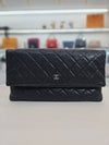 Caviar silver folding clutch bag A6939121 - CHANEL - BALAAN 8