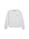 Le Gros Grain Logo Sweatshirt Light Grey - JACQUEMUS - BALAAN 2