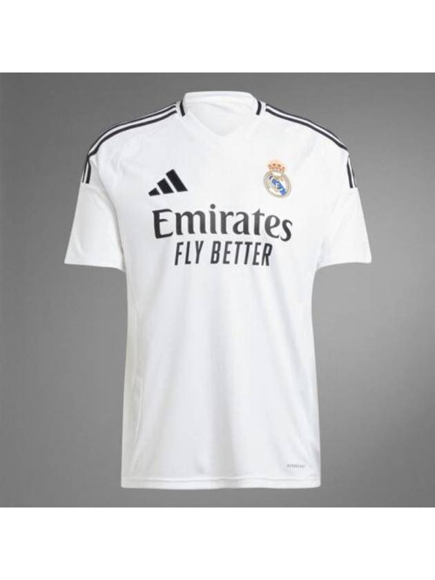 Real Madrid 24/25 Home Jersey Uniform Short Sleeve T-Shirt White - ADIDAS - BALAAN 2