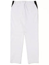 Player Tech Swing Pants WHITE MAN - MALBON GOLF - BALAAN 2