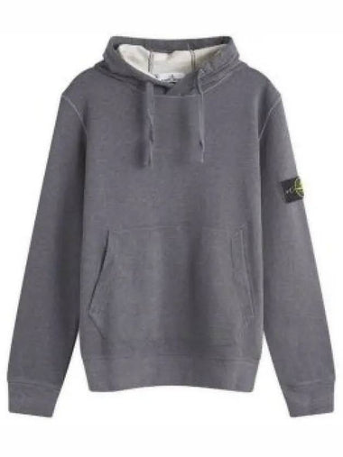 64151 Cotton Fleece Hooded Sweatshirt 811564151 V0M67 1338787 - STONE ISLAND - BALAAN 1