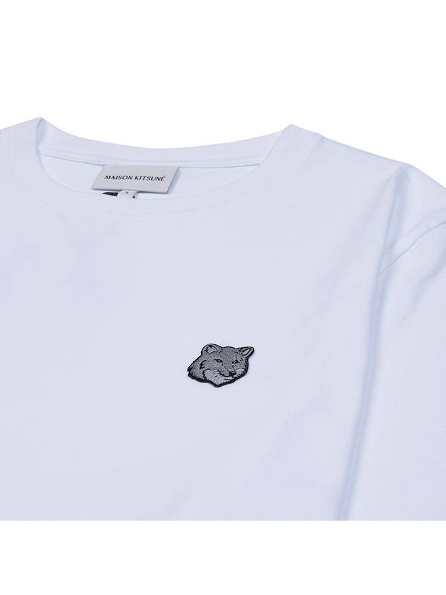 Bold Fox Head Patch Comfort Short Slevee T-Shirt White - MAISON KITSUNE - BALAAN 4