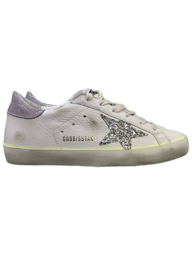 Superstar Lila Tab Low Top Sneakers White - GOLDEN GOOSE - BALAAN 3