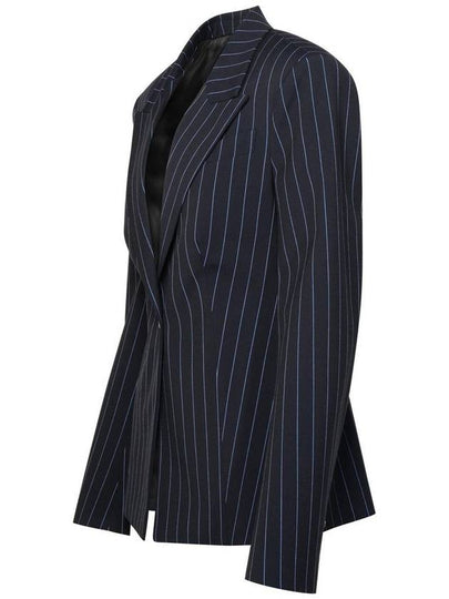 The Attico Midnight Blue Polyester Blend Blazer - THE ATTICO - BALAAN 2