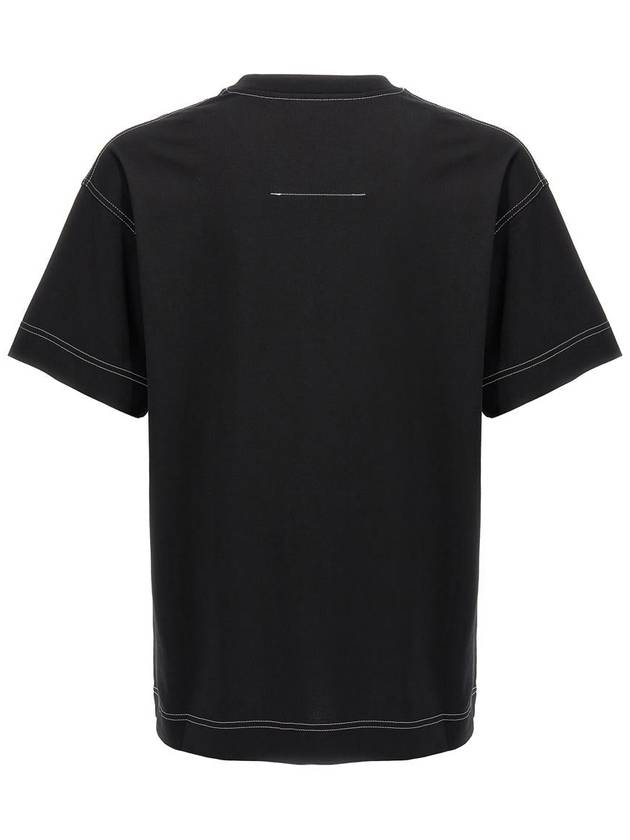 Short Sleeve T Shirt BM71MG3YPQ 004 BLACK - GIVENCHY - BALAAN 3