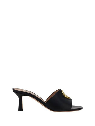 Mule Slippers WP650DNA003 U901 BLACK - BALLY - BALAAN 1