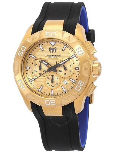 Technomarine UF6 Chronograph Date Quartz Gold Dial Men's Watch TM-622003 - TECHNOMARINE - BALAAN 1