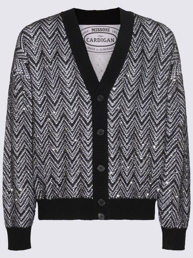 Missoni Black And White Cotton Knitwear - MISSONI - BALAAN 1