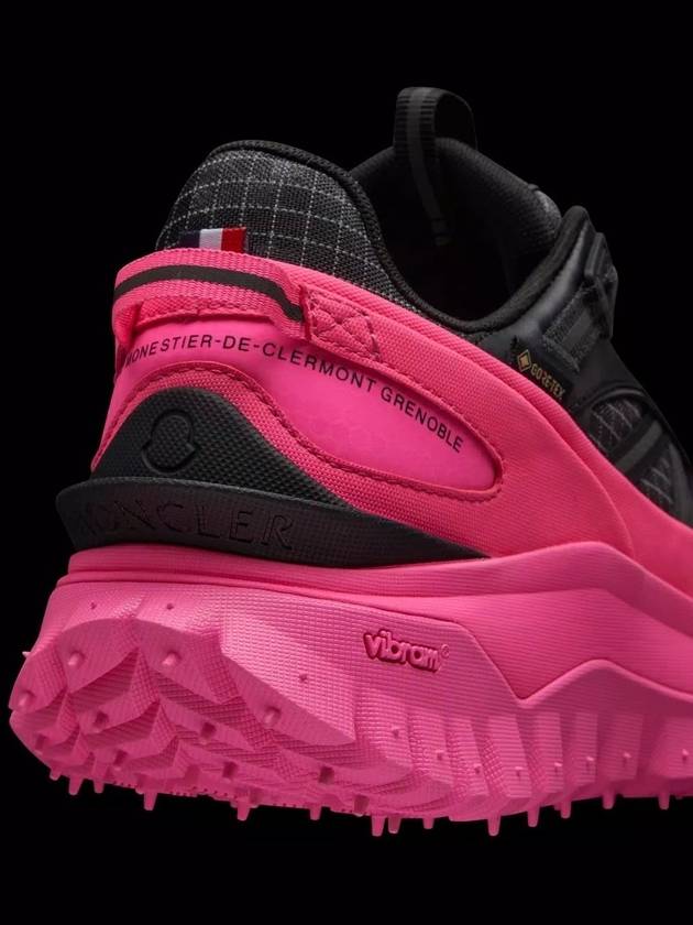 Women's Trail Grip GTX Low Top Sneakers Fuchsia Black - MONCLER - BALAAN 4