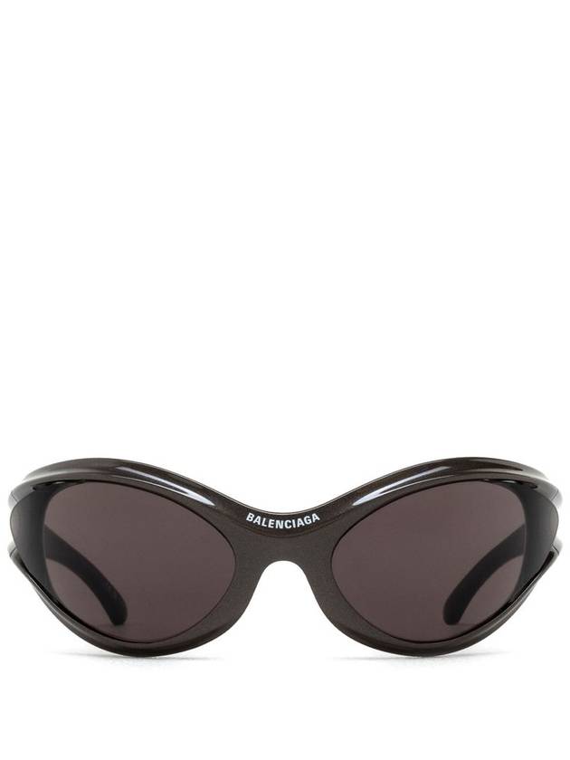 Eyewear Dynamo Wrap Oversized Frame Sunglasses BB0317S003 - BALENCIAGA - BALAAN 2