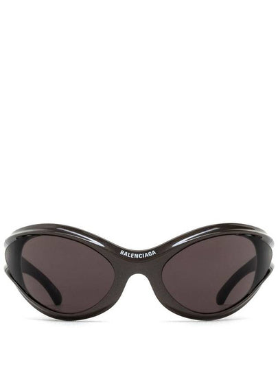 Eyewear Dynamo Wrap Oversized Frame Sunglasses BB0317S003 - BALENCIAGA - BALAAN 2