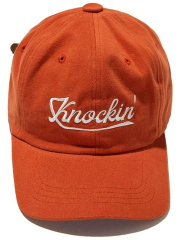 Knockin Logo B B Ball Cap Orange - OGARP - BALAAN 1