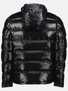 Men s Bourne hooded down jacket black padding 1A00023595ZJ999 - MONCLER - BALAAN 2