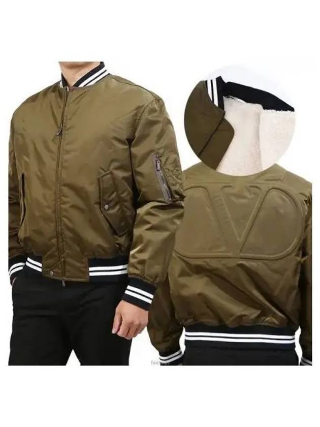 Back logo bomber jacket 270641 - VALENTINO - BALAAN 1