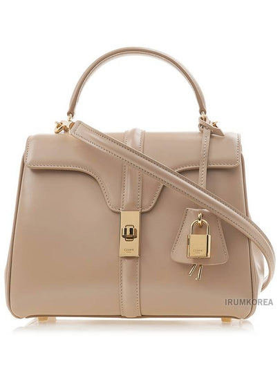 24SS Nude Small Satin 16 Bag 188003BEY 03ND - CELINE - BALAAN 2