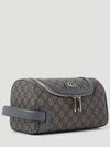 GG Supreme Pouch Bag Grey - GUCCI - BALAAN 3