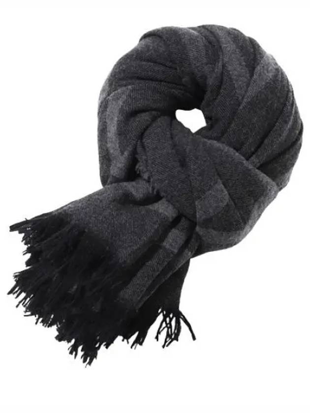 Monogram Wool Cashmere Scarf Women - TOTEME - BALAAN 1