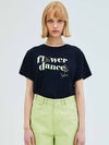 Flower dance short sleeved T shirtNavy - OPENING SUNSHINE - BALAAN 4