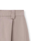 Cotton Pleated Pocket Wide Pants Nude Pink - NOIRER - BALAAN 6